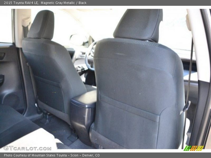 Magnetic Gray Metallic / Black 2015 Toyota RAV4 LE