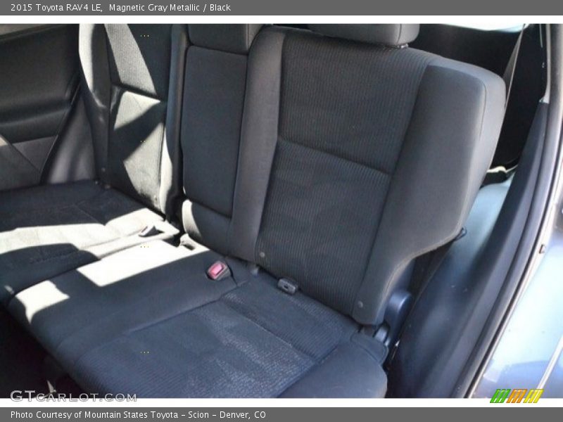 Magnetic Gray Metallic / Black 2015 Toyota RAV4 LE