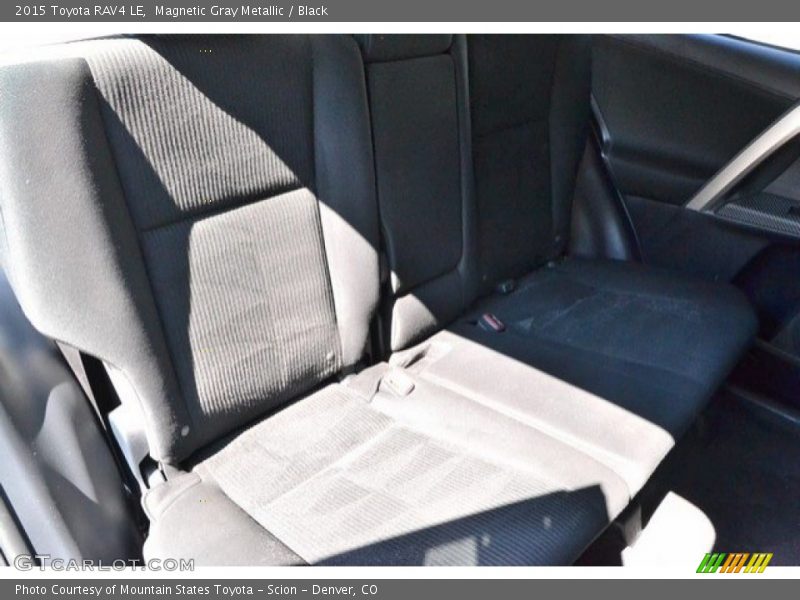 Magnetic Gray Metallic / Black 2015 Toyota RAV4 LE
