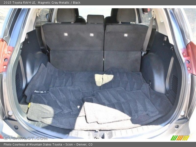 Magnetic Gray Metallic / Black 2015 Toyota RAV4 LE