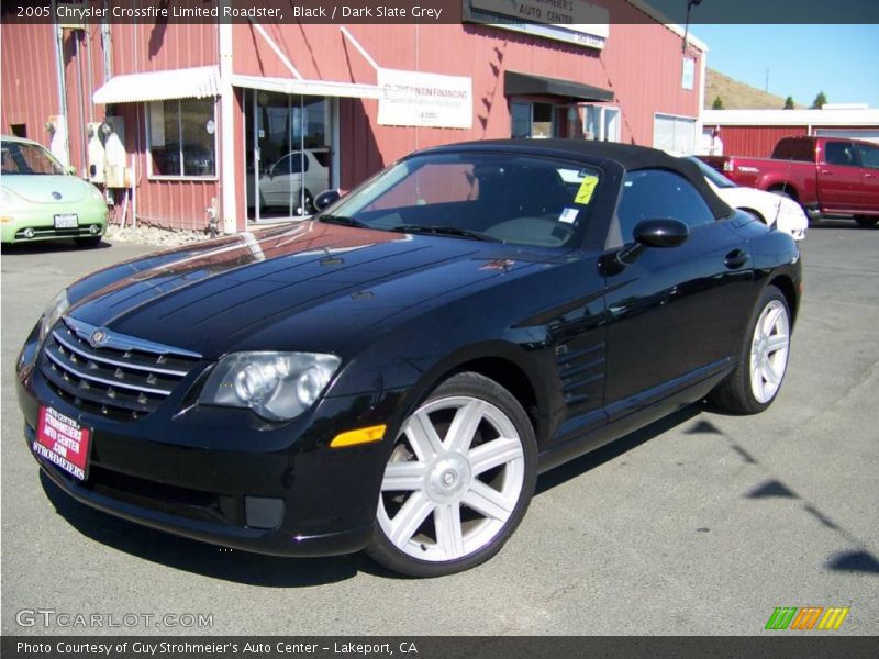 Black / Dark Slate Grey 2005 Chrysler Crossfire Limited Roadster