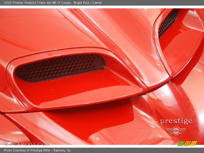 Bright Red / Camel 2002 Pontiac Firebird Trans Am WS-6 Coupe