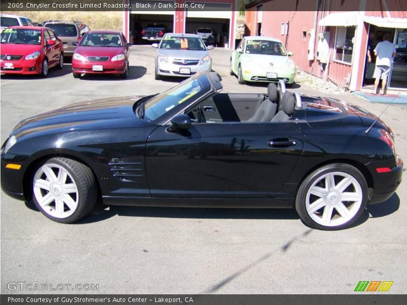 Black / Dark Slate Grey 2005 Chrysler Crossfire Limited Roadster