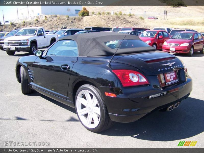 Black / Dark Slate Grey 2005 Chrysler Crossfire Limited Roadster