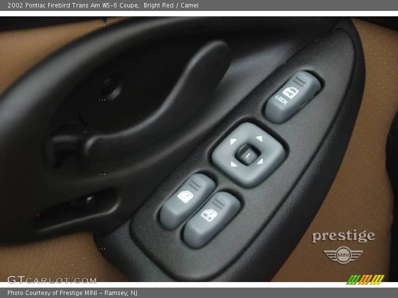 Bright Red / Camel 2002 Pontiac Firebird Trans Am WS-6 Coupe