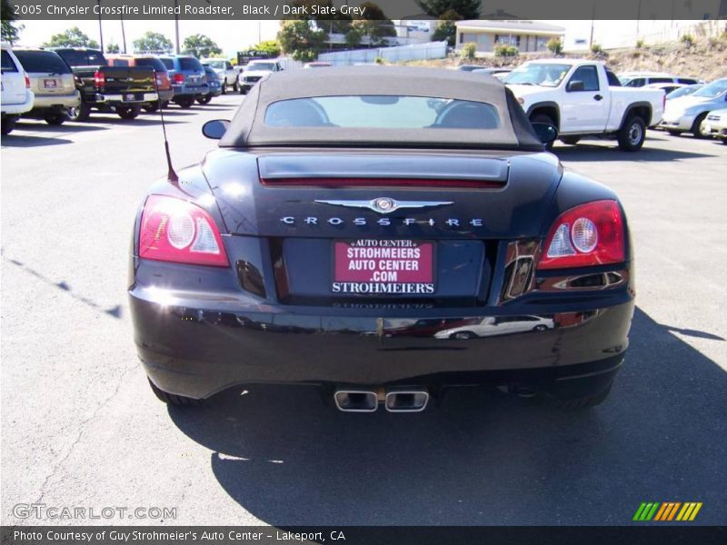 Black / Dark Slate Grey 2005 Chrysler Crossfire Limited Roadster