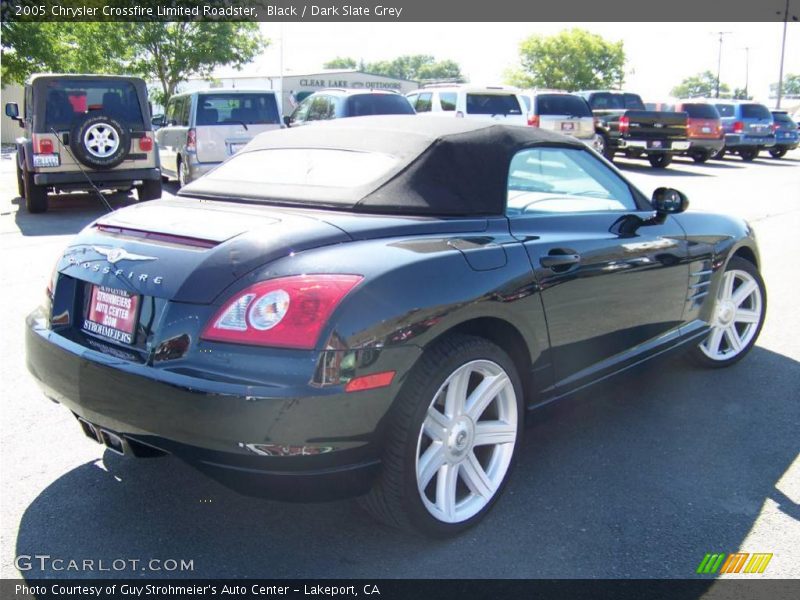 Black / Dark Slate Grey 2005 Chrysler Crossfire Limited Roadster