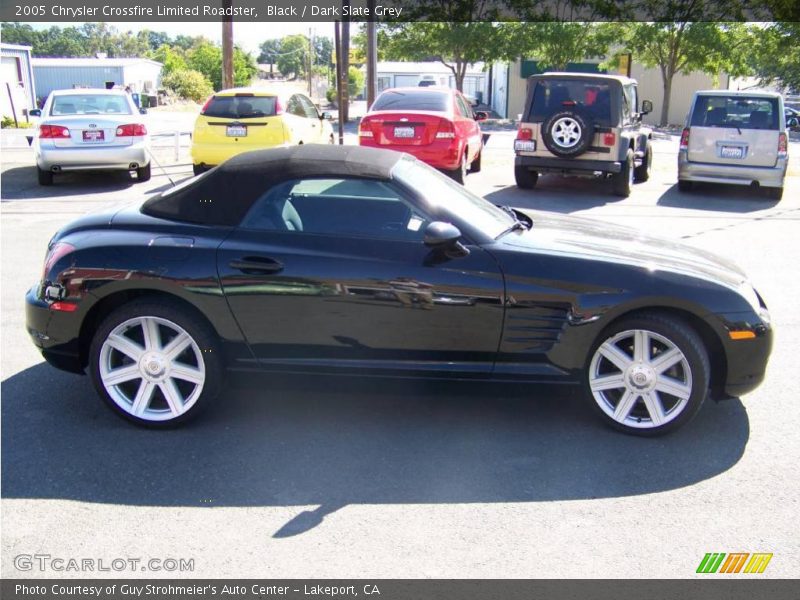 Black / Dark Slate Grey 2005 Chrysler Crossfire Limited Roadster