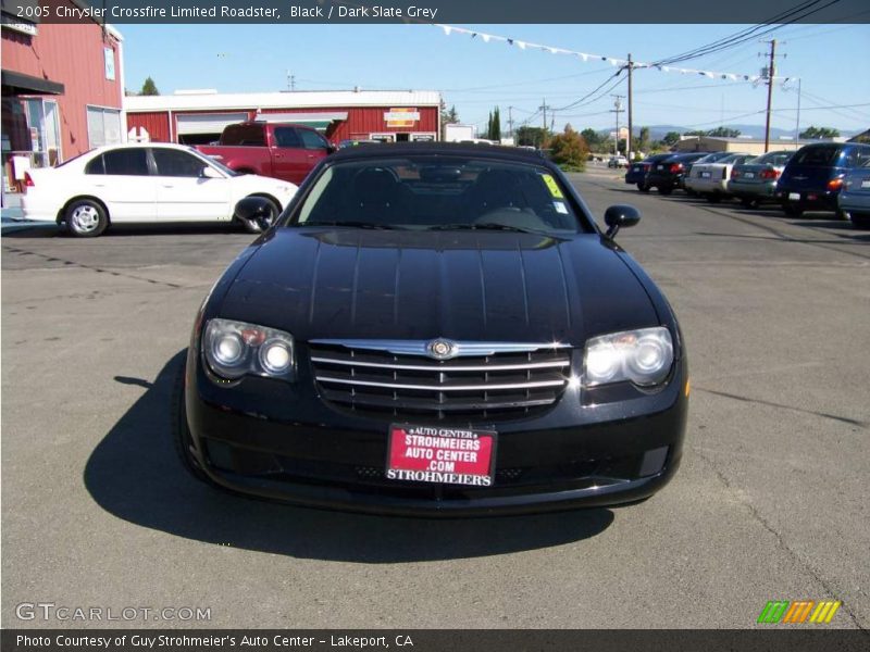 Black / Dark Slate Grey 2005 Chrysler Crossfire Limited Roadster