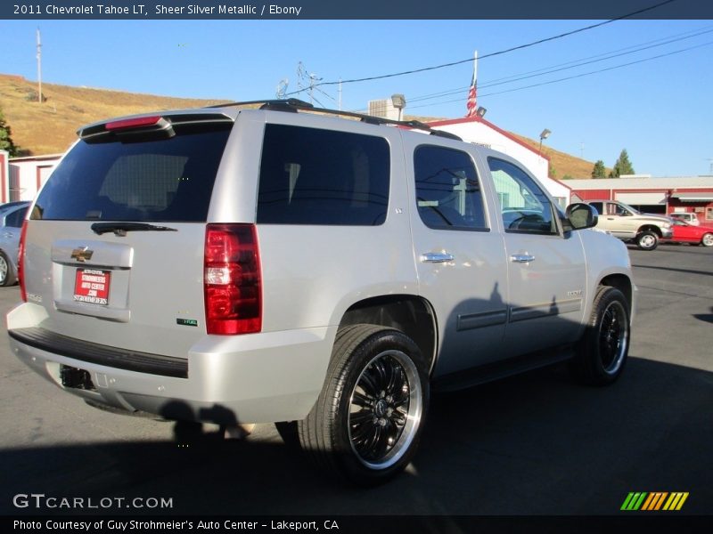 Sheer Silver Metallic / Ebony 2011 Chevrolet Tahoe LT