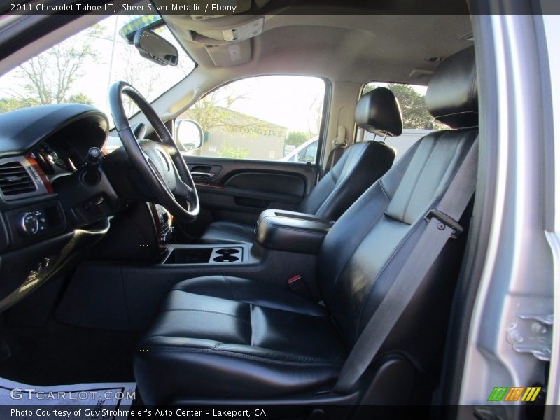 Sheer Silver Metallic / Ebony 2011 Chevrolet Tahoe LT