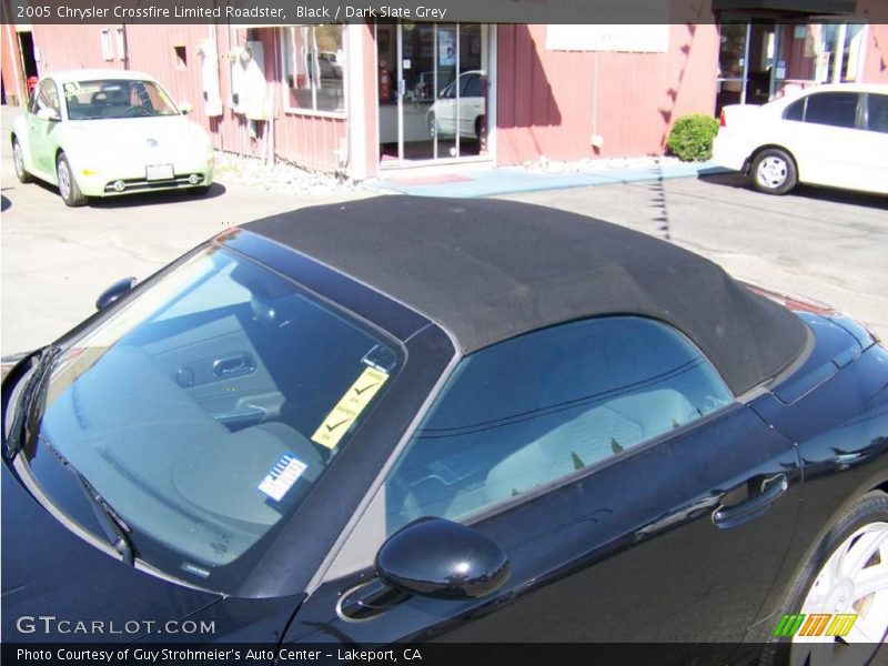 Black / Dark Slate Grey 2005 Chrysler Crossfire Limited Roadster