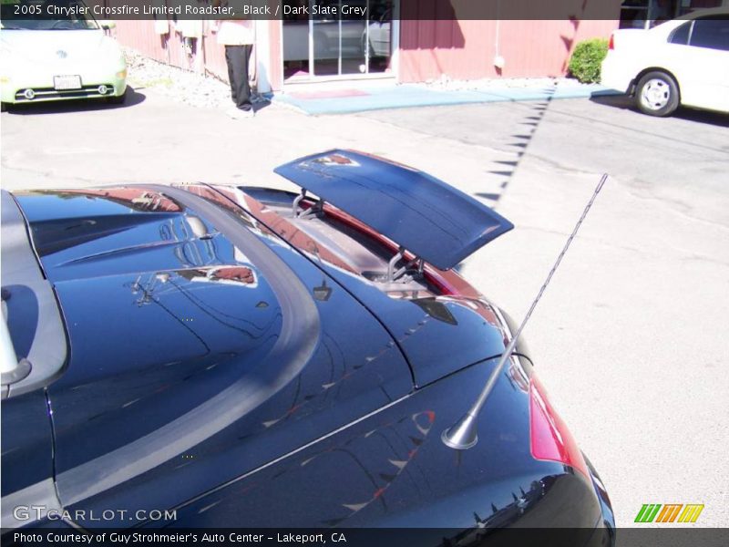 Black / Dark Slate Grey 2005 Chrysler Crossfire Limited Roadster