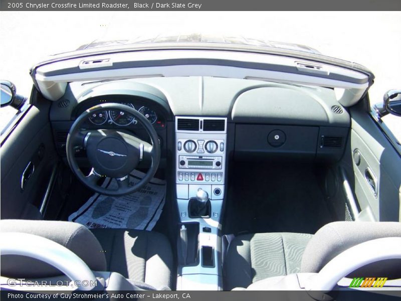 Black / Dark Slate Grey 2005 Chrysler Crossfire Limited Roadster