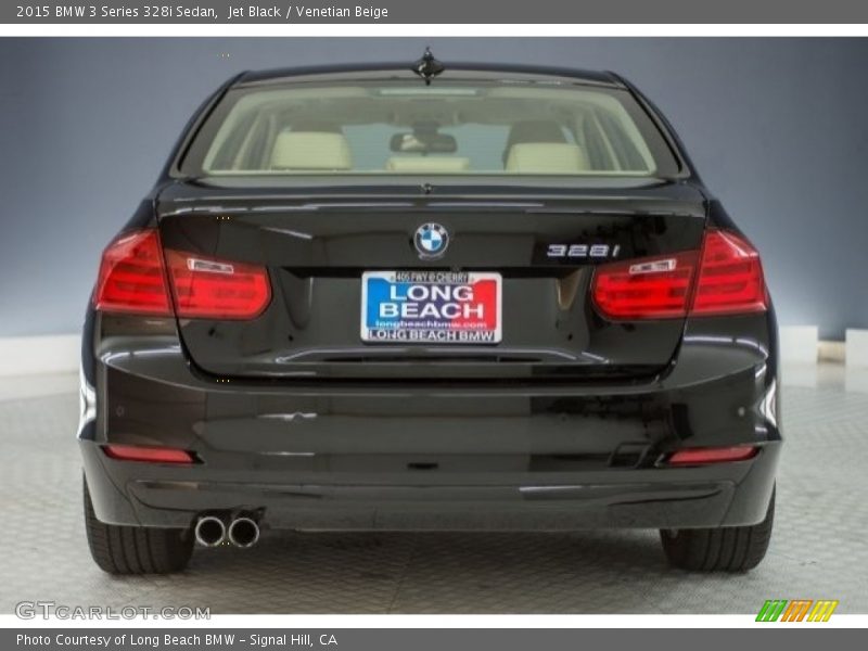 Jet Black / Venetian Beige 2015 BMW 3 Series 328i Sedan