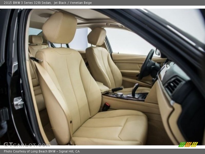Jet Black / Venetian Beige 2015 BMW 3 Series 328i Sedan