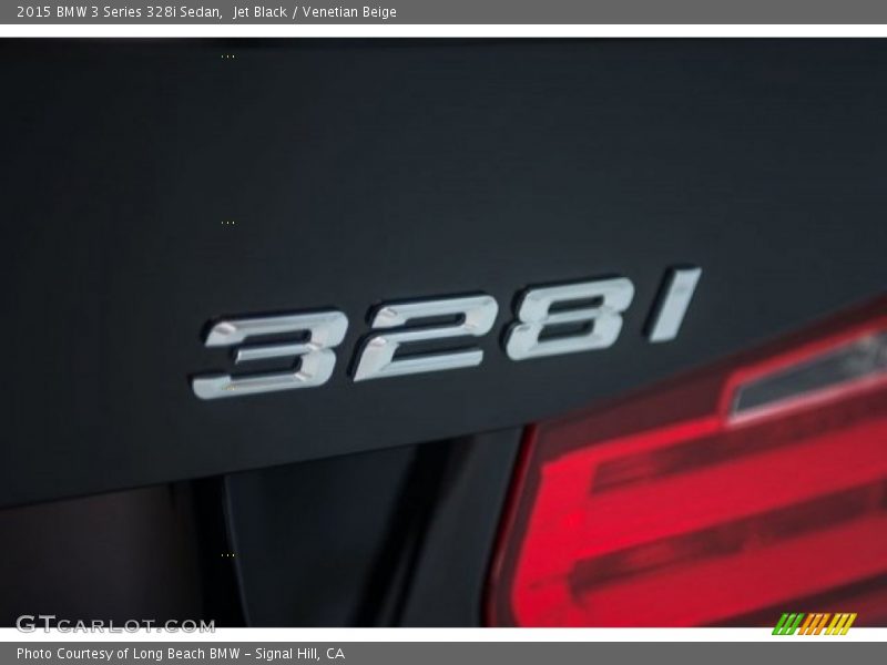 Jet Black / Venetian Beige 2015 BMW 3 Series 328i Sedan