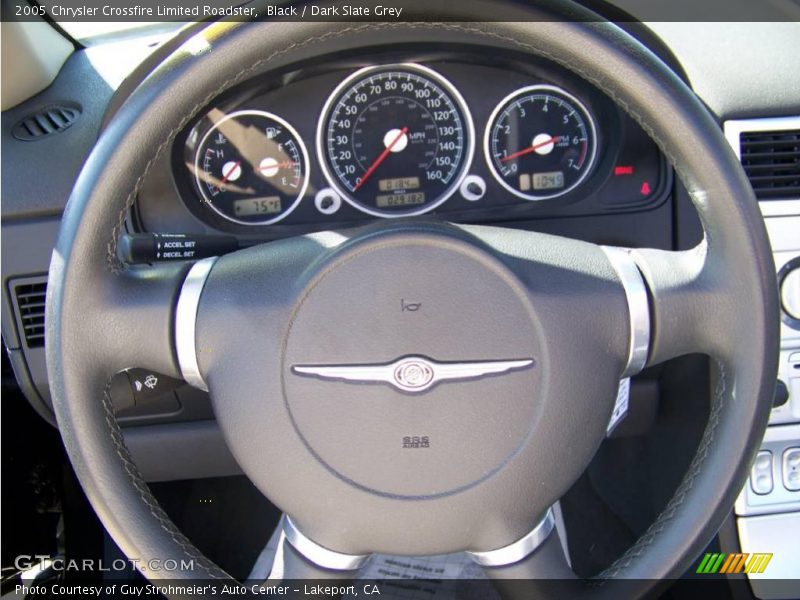 Black / Dark Slate Grey 2005 Chrysler Crossfire Limited Roadster