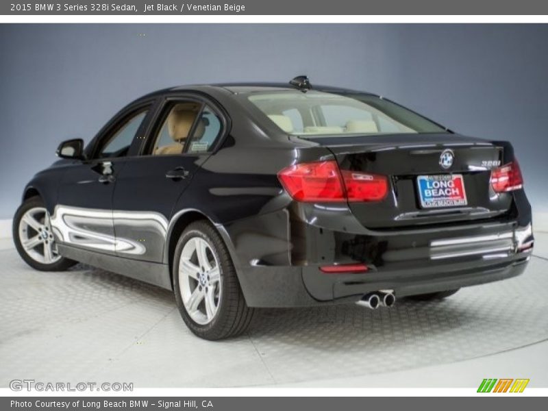 Jet Black / Venetian Beige 2015 BMW 3 Series 328i Sedan