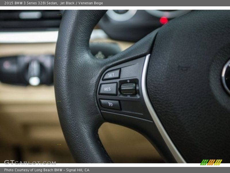 Jet Black / Venetian Beige 2015 BMW 3 Series 328i Sedan