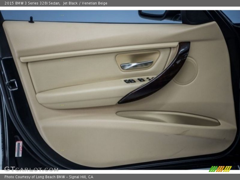 Jet Black / Venetian Beige 2015 BMW 3 Series 328i Sedan