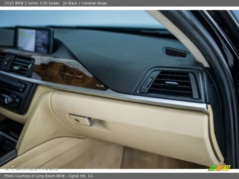 Jet Black / Venetian Beige 2015 BMW 3 Series 328i Sedan