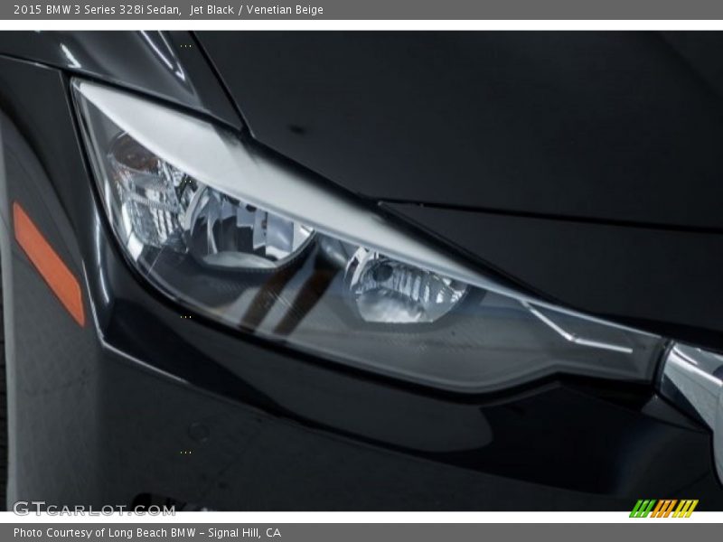 Jet Black / Venetian Beige 2015 BMW 3 Series 328i Sedan