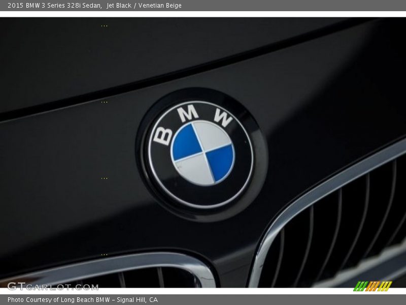 Jet Black / Venetian Beige 2015 BMW 3 Series 328i Sedan