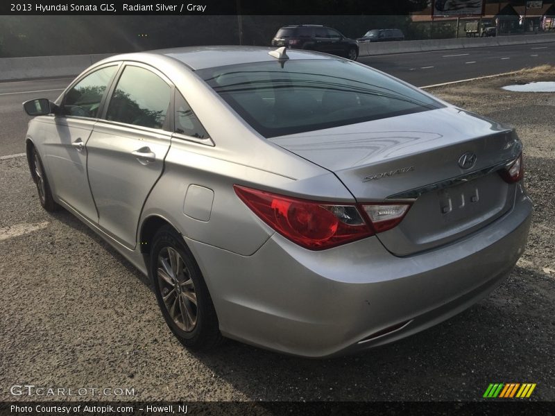 Radiant Silver / Gray 2013 Hyundai Sonata GLS