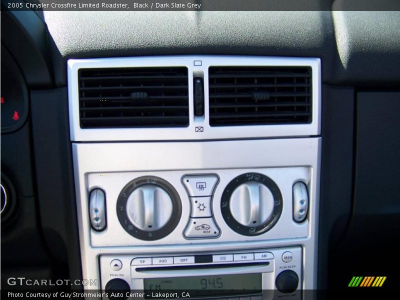 Black / Dark Slate Grey 2005 Chrysler Crossfire Limited Roadster