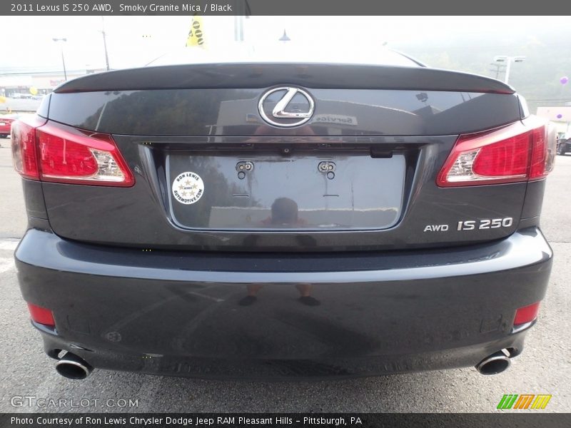 Smoky Granite Mica / Black 2011 Lexus IS 250 AWD
