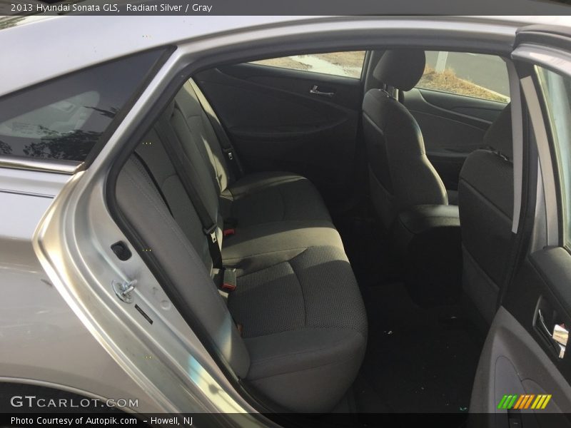 Radiant Silver / Gray 2013 Hyundai Sonata GLS