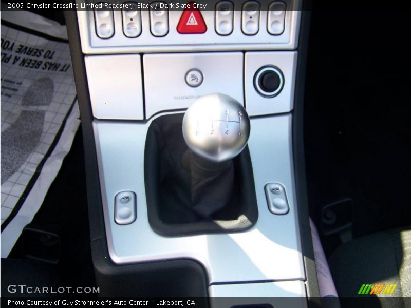 Black / Dark Slate Grey 2005 Chrysler Crossfire Limited Roadster