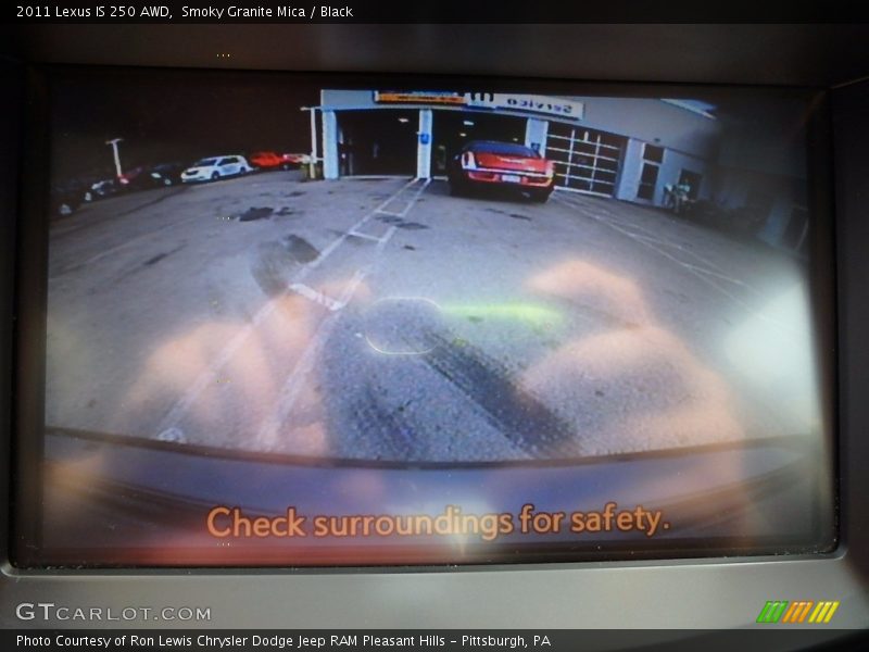 Smoky Granite Mica / Black 2011 Lexus IS 250 AWD