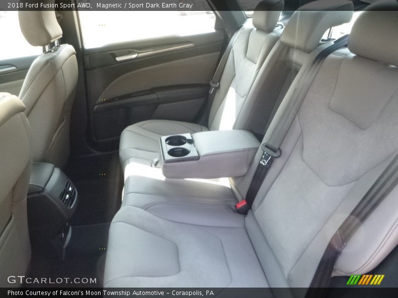 Rear Seat of 2018 Fusion Sport AWD