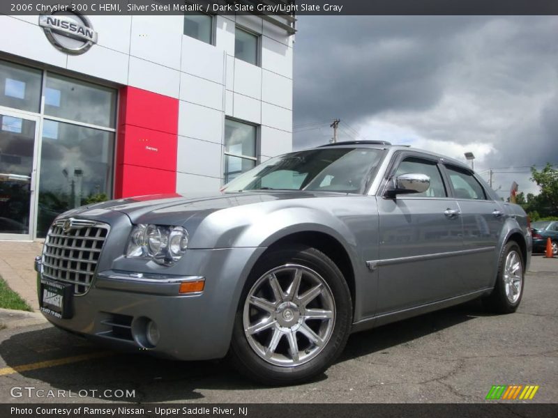 Silver Steel Metallic / Dark Slate Gray/Light Slate Gray 2006 Chrysler 300 C HEMI