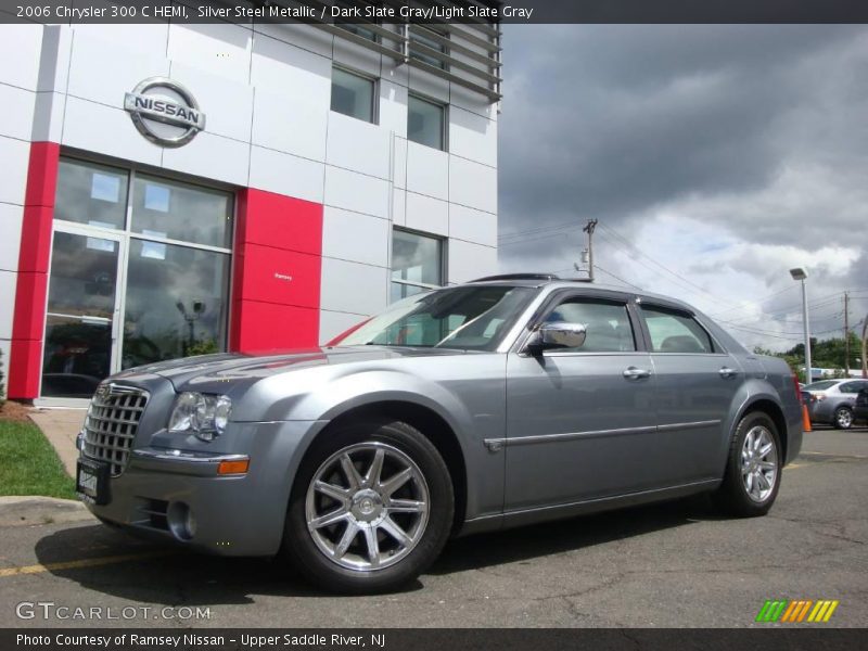 Silver Steel Metallic / Dark Slate Gray/Light Slate Gray 2006 Chrysler 300 C HEMI