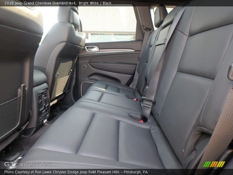 Bright White / Black 2018 Jeep Grand Cherokee Overland 4x4