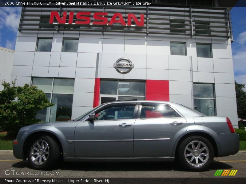 Silver Steel Metallic / Dark Slate Gray/Light Slate Gray 2006 Chrysler 300 C HEMI