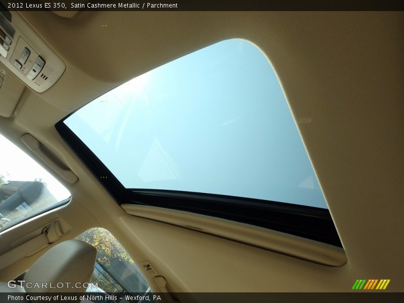 Satin Cashmere Metallic / Parchment 2012 Lexus ES 350