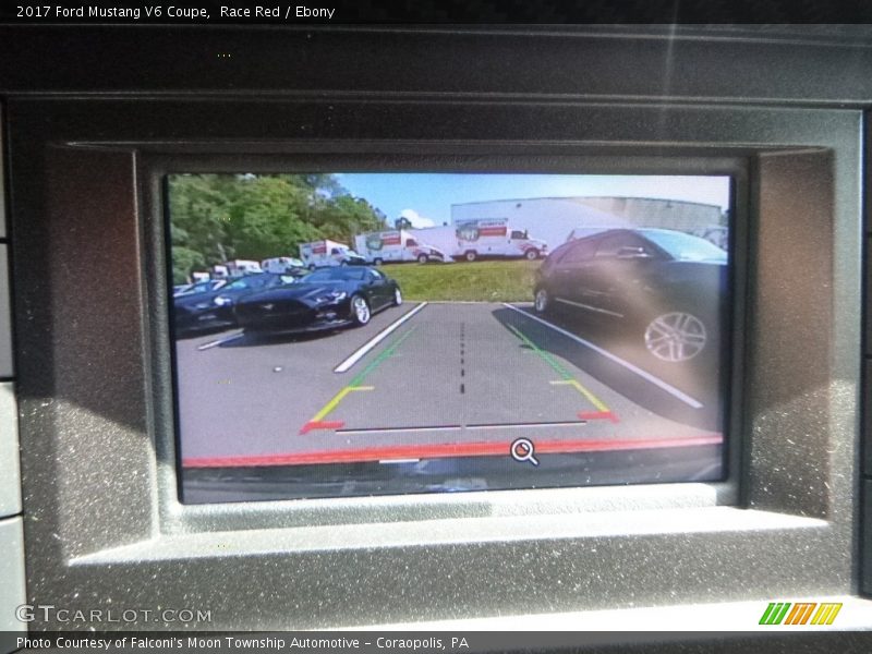 Race Red / Ebony 2017 Ford Mustang V6 Coupe