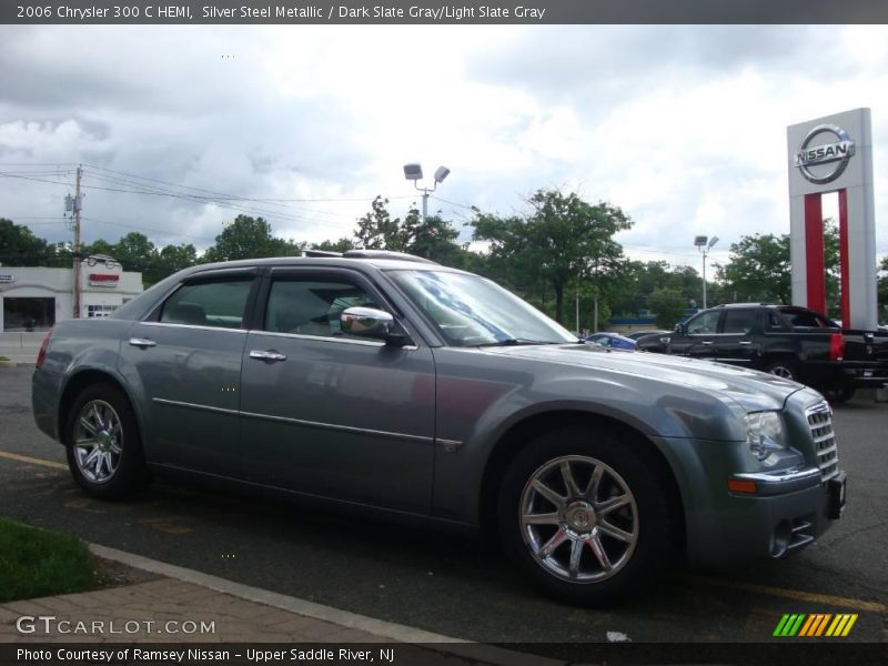 Silver Steel Metallic / Dark Slate Gray/Light Slate Gray 2006 Chrysler 300 C HEMI