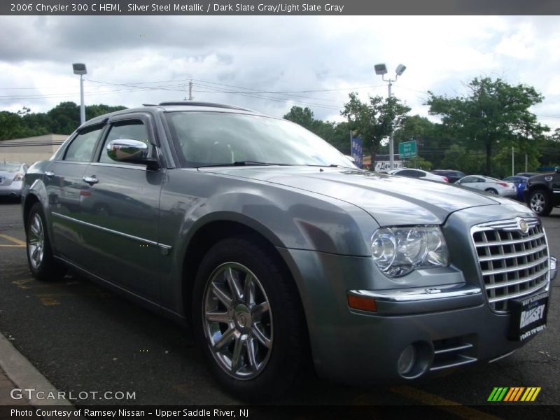 Silver Steel Metallic / Dark Slate Gray/Light Slate Gray 2006 Chrysler 300 C HEMI