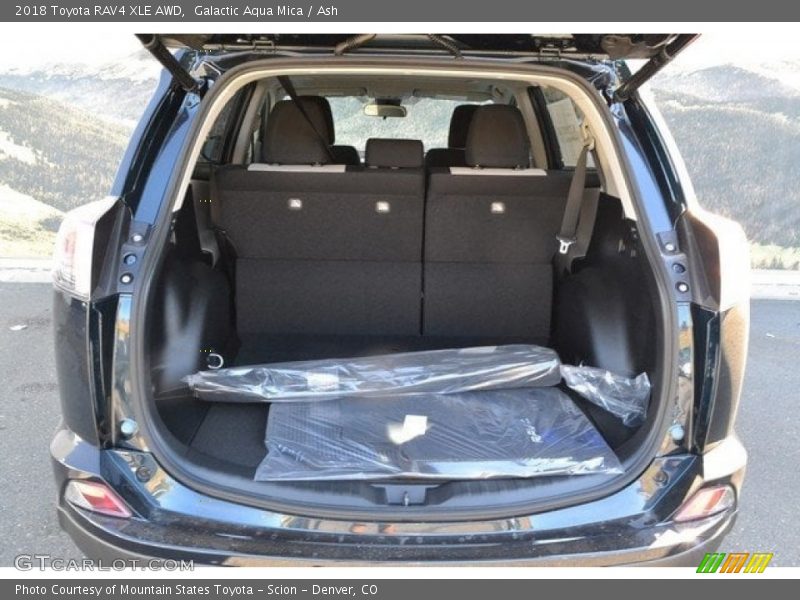  2018 RAV4 XLE AWD Trunk