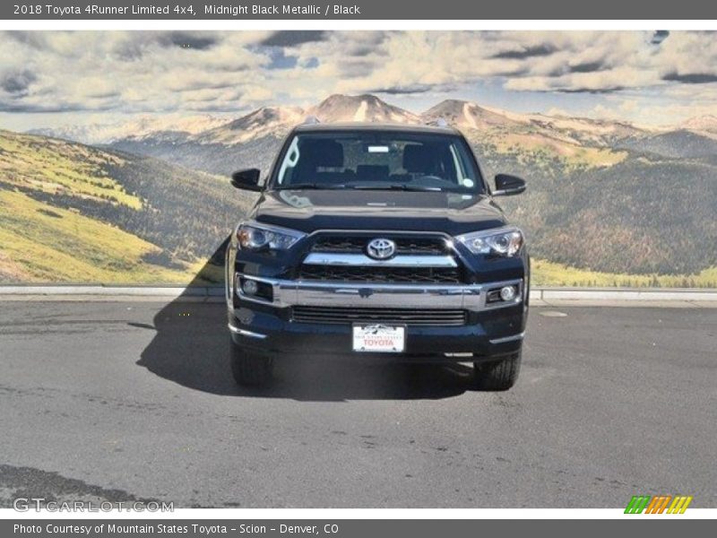 Midnight Black Metallic / Black 2018 Toyota 4Runner Limited 4x4