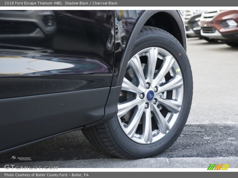Shadow Black / Charcoal Black 2018 Ford Escape Titanium 4WD