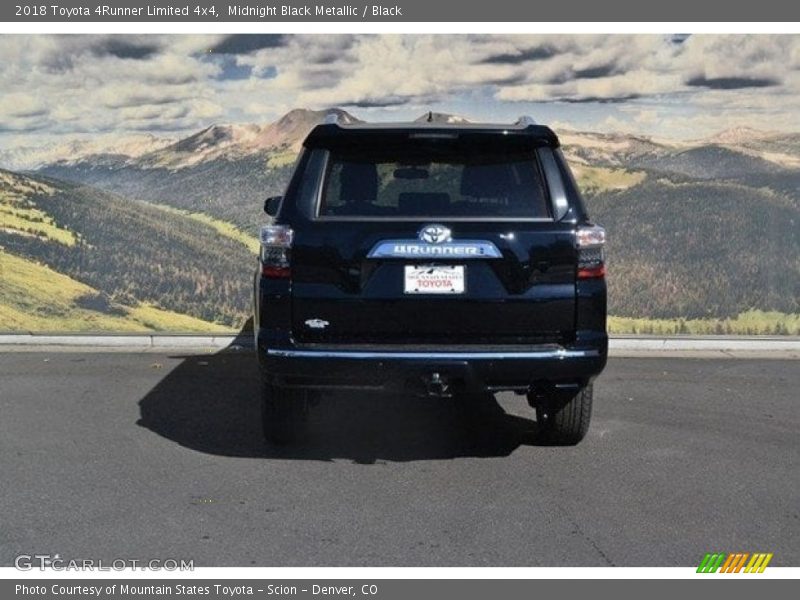 Midnight Black Metallic / Black 2018 Toyota 4Runner Limited 4x4