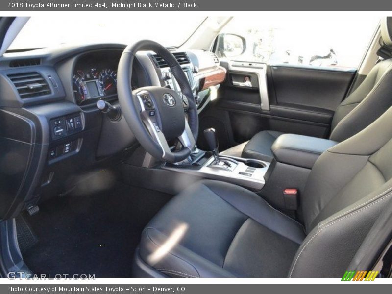 Midnight Black Metallic / Black 2018 Toyota 4Runner Limited 4x4