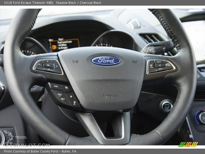 Shadow Black / Charcoal Black 2018 Ford Escape Titanium 4WD