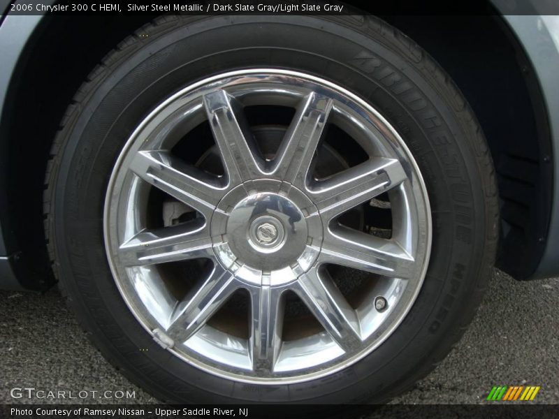 Silver Steel Metallic / Dark Slate Gray/Light Slate Gray 2006 Chrysler 300 C HEMI